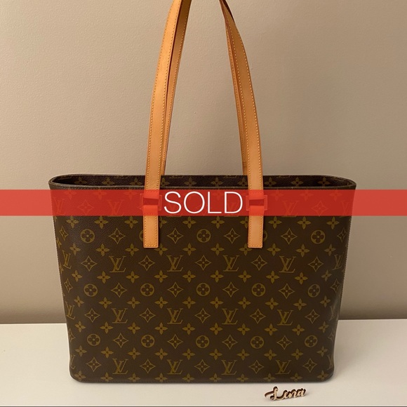 ⛔️SOLD⛔️Louis Vuitton Monogram Luco Tote Bag - Picture 1 of 16